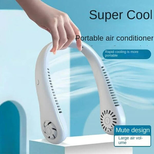 Portable Bladeless Hanging Neck Fan - (IMPORTED)