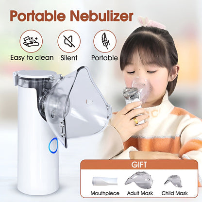 Imported Portable & Rechargeable Inhaler Nebulizer For Kids And Adults