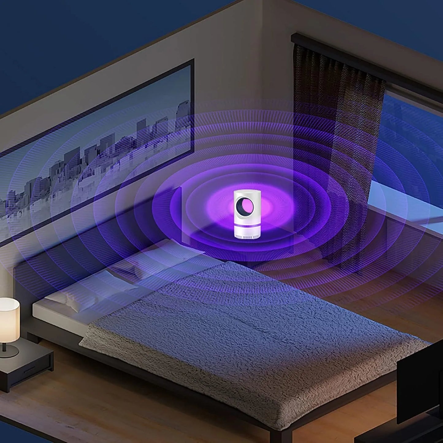 Mosquito Killer Uv Lamp | Effective, Silent & Beautiful