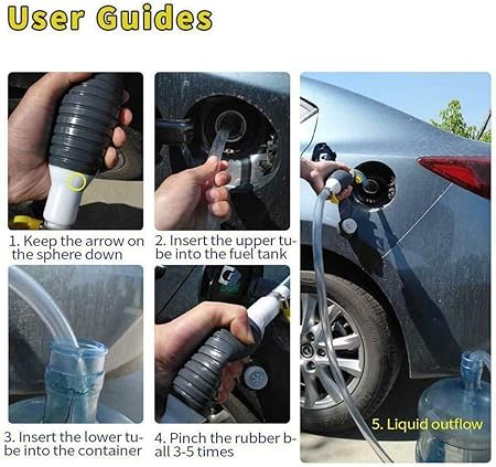 Multipurpose Liquid Transfer Pump – Easy Fuel, Water & Oil Transfer
