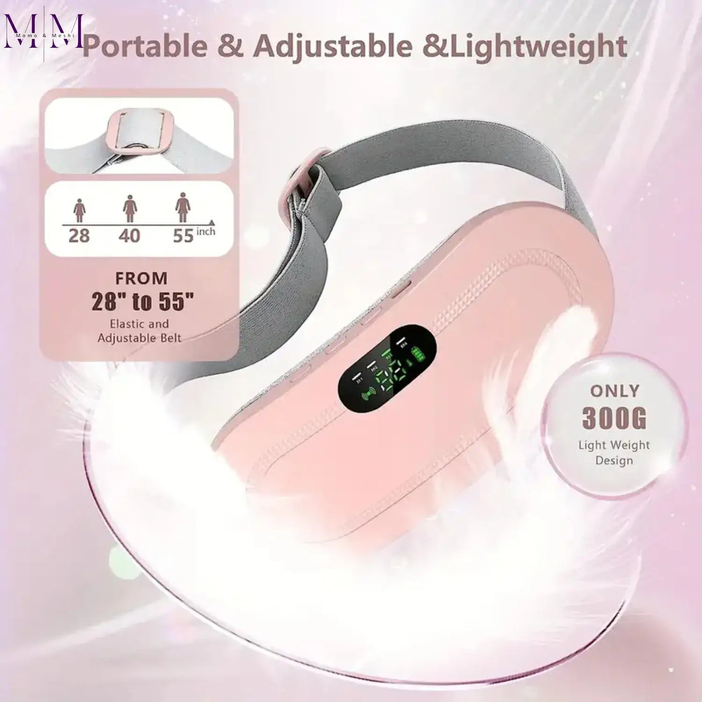 Digital Period Pad Heating And Vibrating For Healing Period Cramps