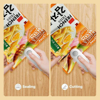 Heat Sealing Machine 2 In 1 Cutting And Sealer | Usb Rechargeable