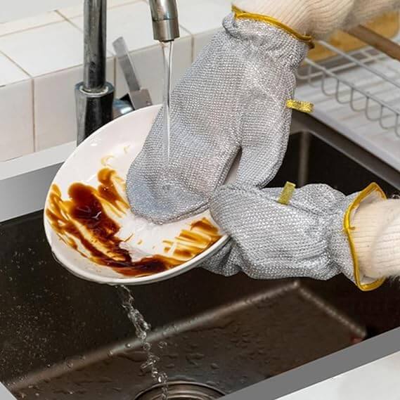 Multipurpose Wire Dishwashing Gloves