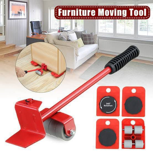 Set of 5 Furniture Lifter Moving Tool - (IMPORTED)