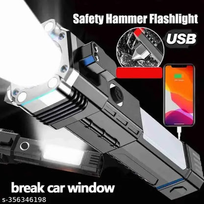 Multifunction 2-in-1 Emergency Flashlight & Charging Bank Waterproof High Power Led – Rl-2210