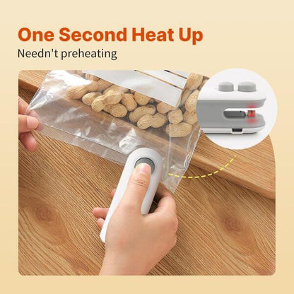 Heat Sealing Machine 2 In 1 Cutting And Sealer | Usb Rechargeable