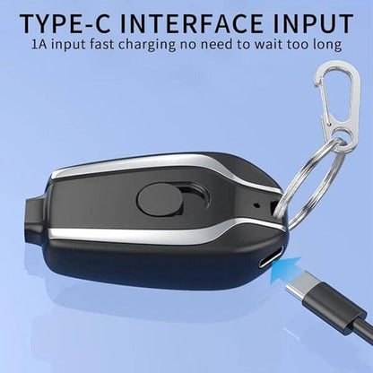 Keychain Power Bank | Portable Charger For  (C-typle & iphones)