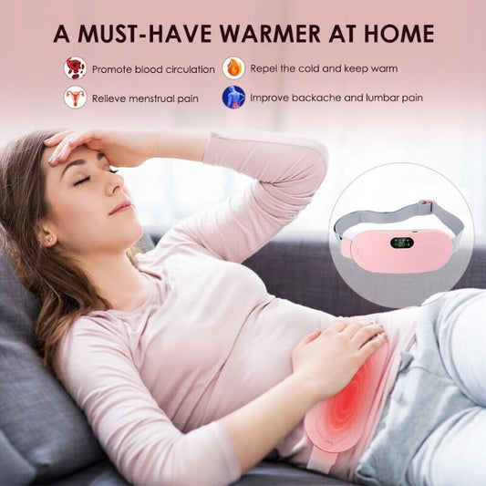 Digital Period Pad Heating And Vibrating For Healing Period Cramps