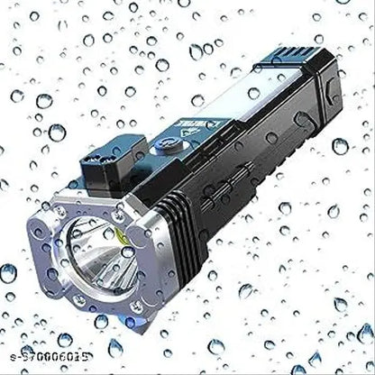 Multifunction 2-in-1 Emergency Flashlight & Charging Bank Waterproof High Power Led – Rl-2210